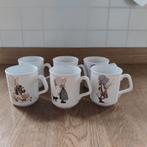 Retro tassen 6, Huis en Inrichting, Keuken | Servies, Ophalen