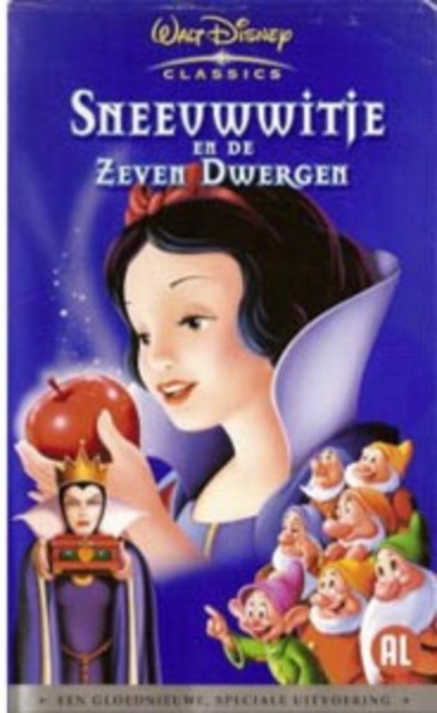 Disney dvd - Sneeuwwitje en de zeven dwergen, Cd's en Dvd's, Dvd's | Tekenfilms en Animatie, Ophalen of Verzenden