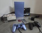 *RARE* Aquablue Phat PS2 Lot, Games en Spelcomputers, Blauw, Phat, Met games, Met 2 controllers