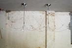 2x Italiaans Design Hanglampen - Solzi Luce, Ophalen, Zo goed als nieuw, Metaal, 75 cm of meer
