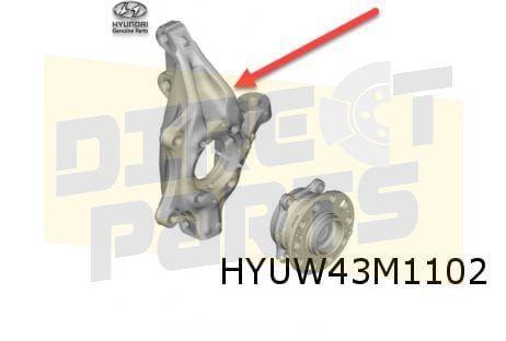 Hyundai Tucson / Kia Sportage (1/21-) fuseestuk Rechts Voorz, Auto-onderdelen, Ophanging en Onderstel, Hyundai, Kia, Nieuw, Ophalen of Verzenden