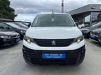 Peugeot Partner 1.5 BLUEHDI 3 ZIT NAVI CAMERA CARPLAY PDC, Auto's, Euro 6, Wit, 100 pk, Overige carrosserie