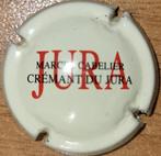 Capsule Crémant du Jura, Marcel CABELIER crème & noir nr 01, Collections, France, Enlèvement ou Envoi, Vin blanc, Neuf