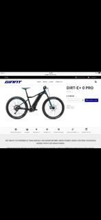 Elektrische mountainbike, Fietsen en Brommers, Ophalen, Zo goed als nieuw, Giant