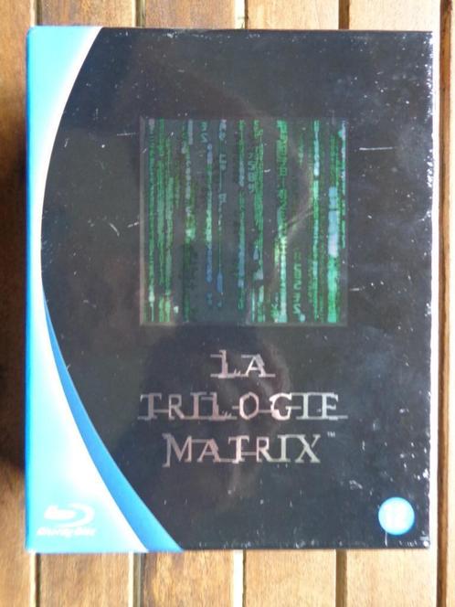 )))  Bluray  Trilogie Matrix   (((, CD & DVD, Blu-ray, Comme neuf, Action, 3D, Enlèvement ou Envoi