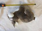 Peluche lapin brun et blanc état impeccable maison non fumeu, Ophalen of Verzenden, Zo goed als nieuw, Konijn