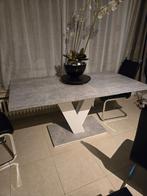 Tafel + 4 stoelen, Huis en Inrichting, Tafels | Eettafels, Ophalen, Zo goed als nieuw
