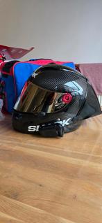 Shark racer pro r helm , headset , 3 visieren, Motoren, Ophalen, M, Heren, Shark