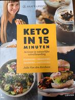 Keto in 15 minuten, Boeken, Gezondheid, Dieet en Voeding, Zo goed als nieuw, Ophalen