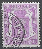 Belgie 1936/1946 - Yvert 422/OBP 422b - Klein staatswapen (S, Timbres & Monnaies, Timbres | Europe | Belgique, Envoi, Oblitéré