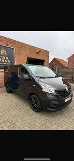 Renault trafic 3 zit  lichtenvracht btw wagen, Auto's, Renault, Euro 6, Zwart, 5 deurs, Particulier