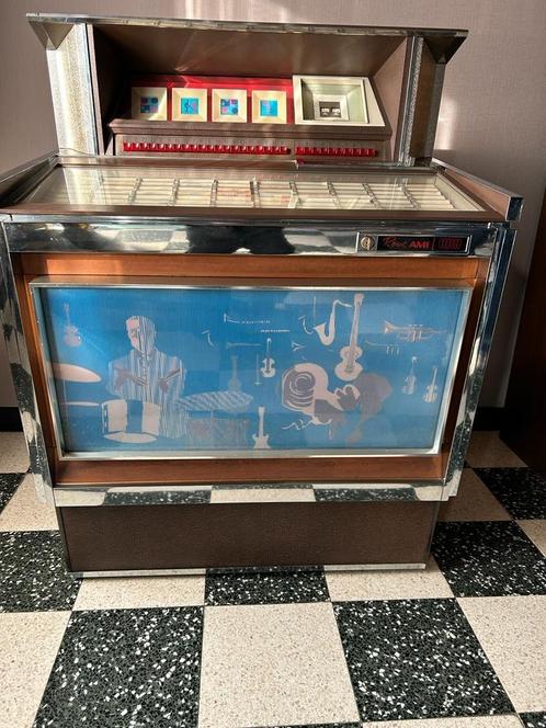Rowe ami jukebox + plaatjes, Verzamelen, Automaten | Jukeboxen, Gebruikt, Ami, 1970 tot heden, Ophalen