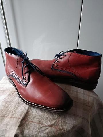 Chaussures hautes neuves marron/cognac taille 41/42
