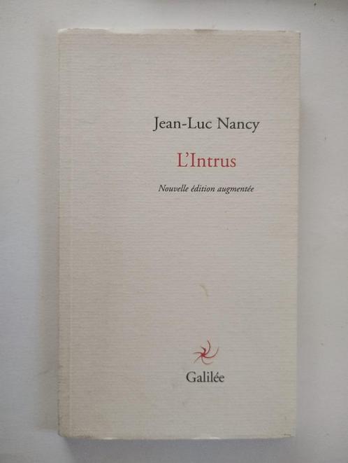 L'Intrus - Jean-Luc Nancy, Boeken, Esoterie en Spiritualiteit, Zo goed als nieuw, Ophalen of Verzenden