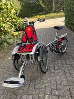 O Pair rolstoelfiets Heinzmann motor met deelbaar frame, Fietsen en Brommers, Gebruikt, Versnellingen, Deels opvouwbaar, Ophalen