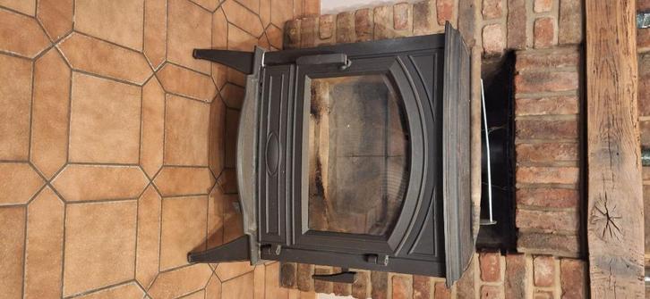 Poêle à bois en fonte Dovre Classic 640 WD, Huis en Inrichting, Kachels, Zo goed als nieuw, Vrijstaand, Houtkachel, Hout, Ophalen