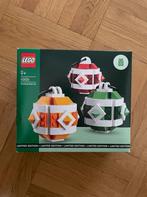 Lego kerstballen 40604 9+ NIEUW!, Ensemble complet, Lego, Enlèvement ou Envoi, Neuf