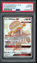 Nihilego GX PSA 10 - SV62/SV94 - Sun & Moon - Hidden Fates, Verzenden, Zo goed als nieuw, Losse kaart