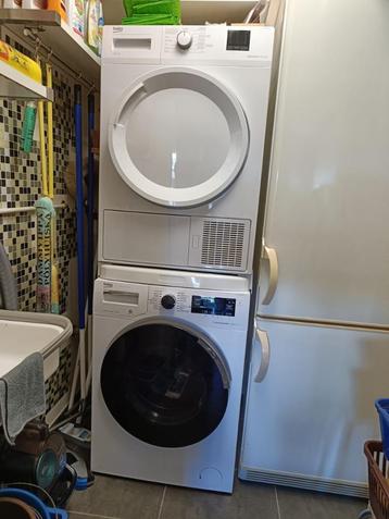 beko wasmachine + droogkast, Elektronische apparatuur, Ophalen, Gebruikt, Energieklasse A of zuiniger