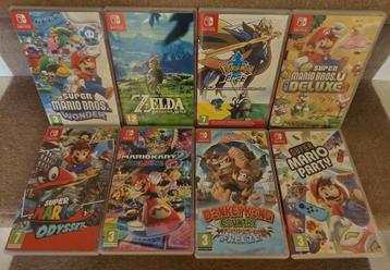 Switch games  beschikbaar voor biedingen