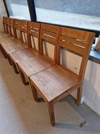 Ensemble table et chaise en teck massif, Maison & Meubles, Tables | Tables à manger, Teck, 150 à 200 cm, Cinq personnes ou plus