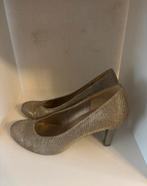 Zilveren hakken met gouden schijn, Kleding | Dames, Ophalen, Zo goed als nieuw
