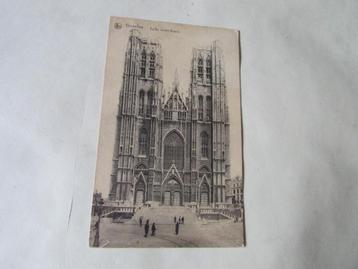 BRUSSEL SINT - GOEDELE KERK, POSTKAART beschikbaar voor biedingen