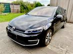 Volkswagen E-golf 35,8kWh - full option - dec. 2019, Achat, Euro 6, Carnet d'entretien, Noir