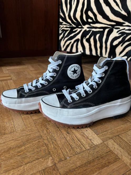 Converse Rune Star Hike Chuck taylor noir. Taille 40.5, Kleding | Dames, Schoenen, Zo goed als nieuw, Sneakers, Zwart, Ophalen of Verzenden