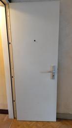 Mecop inbraakwerende deur 77x213 cm, Doe-het-zelf en Bouw, Gebruikt, Overige typen, 150 tot 225 cm, Hout