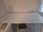 Witte bureautafel 160cm op 80cm, Huis en Inrichting, Bureaus, Ophalen, Bureau