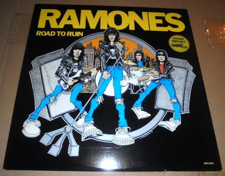 RAMONES - ROAD TO RUIN - LP - 1978 - USA -, Cd's en Dvd's, Vinyl | Rock, Gebruikt, Alternative, 12 inch, Ophalen of Verzenden