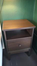 IKEA IDANAS nachtkastje, Huis en Inrichting, Slaapkamer | Nachtkastjes, Ophalen, Zo goed als nieuw, Hout