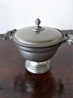 aardig tinnen potje met deksel, Antiek en Kunst, Ophalen
