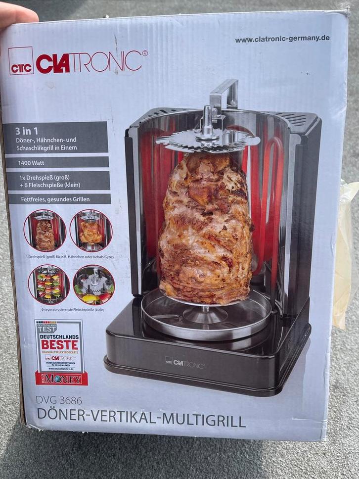 Nieuw grill  voor bbq vlees, kip , groenten, Elektronische apparatuur, Ovens, Nieuw, Inbouw, Grill, 45 tot 60 cm, 45 tot 60 cm