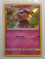 Pokémonkaart Snubbull (Holo Common) Detective Pikachu 15/18, Gebruikt, Ophalen of Verzenden, Losse kaart