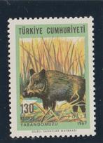 LOSSE  ZEGEL  TURKIJE  POSTFRIS -  Everzwijn, Postzegels en Munten, Postzegels | Thematische zegels, Dier of Natuur, Verzenden