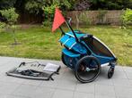 Thule Chariot Cross 2 fietskar + accessoires, Fietsen en Brommers, Ophalen, Opvouwbaar, Zo goed als nieuw, Thule