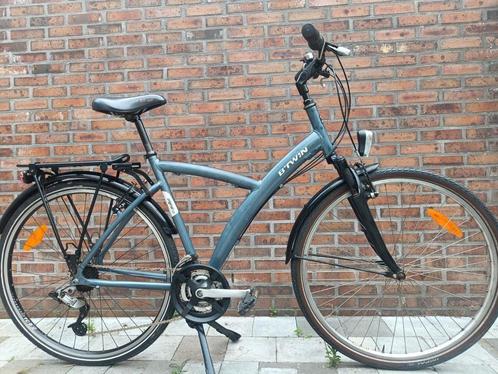 Damesfiets B-twin, 28 inch, nieuwe ketting..., Fietsen en Brommers, Fietsen | Dames | Sportfietsen en Toerfietsen, Zo goed als nieuw