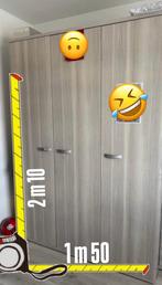 Chambre enfant complète – 2 lits, armoire, commode, Maison & Meubles, Enlèvement, Utilisé, Matelas