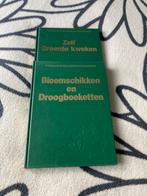 Boek/ Zelf groenten kweken/ Bloemschikken, Ophalen, Zo goed als nieuw