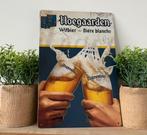 Metalen reclamebord Hoegaarden, Ophalen of Verzenden, Nieuw, Reclamebord, Plaat of Schild