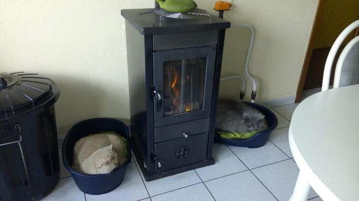 Houtkachel, Huis en Inrichting, Kachels, Gebruikt, Houtkachel, Ophalen