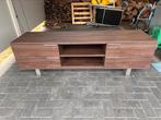 Moderne tv-kast in houtlook, stevig, kwaliteit!, Ophalen, Zo goed als nieuw