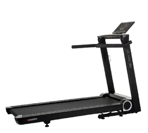 Hammer Q. Vadis 10.0 Treadmill | Loopband, Sport en Fitness, Fitnessmaterialen, Zo goed als nieuw, Armen, Benen, Borst, Buik, Rug