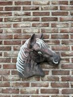 Paardenhoofd / paardenbeeld / paard, Tuin en Terras, Tuinwanddecoratie, Gebruikt, Ophalen of Verzenden