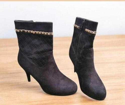 ✨️MODE QUEEN Enkellaarsjes  - Maat 41 - Topstaat✨️✨️, Kleding | Dames, Schoenen, Zo goed als nieuw, Lage of Enkellaarzen, Zwart