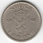 Noorwegen : 1 Krone 1954  KM#397.2  Ref 13513, Postzegels en Munten, Munten | Europa | Niet-Euromunten, Ophalen of Verzenden, Losse munt