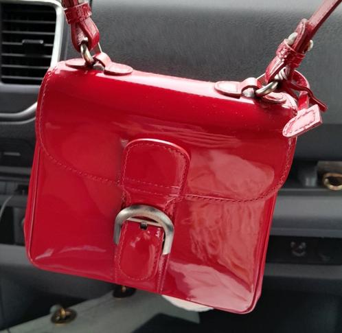 DELVAUX rode minitas „Ferrari”, Handtassen en Accessoires, Overige Accessoires, Nieuw, Ophalen of Verzenden