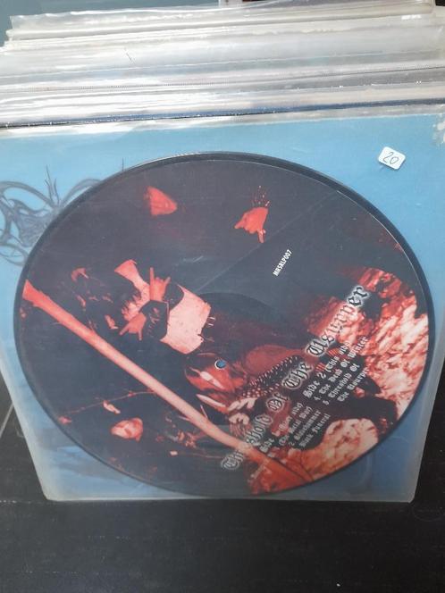 lp - usurper - threshold of the usurper - picture disc -vak3, Cd's en Dvd's, Vinyl | Hardrock en Metal, Zo goed als nieuw, Ophalen of Verzenden